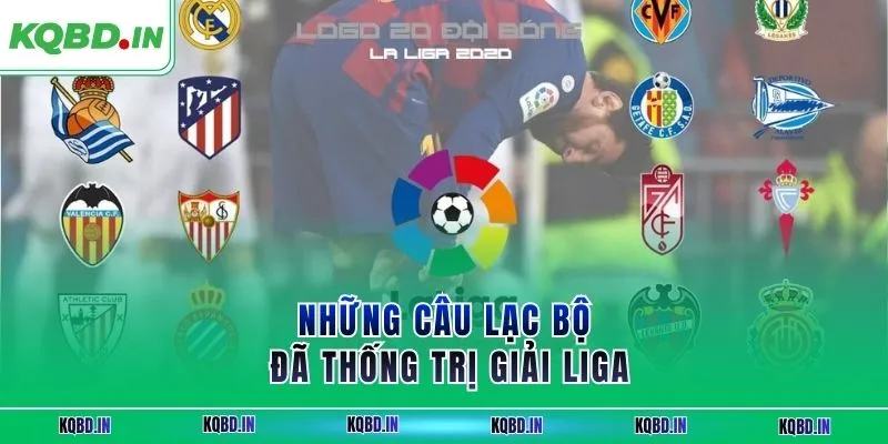 La Liga 34 Những câu lạc bộ đã thống trị giải Liga