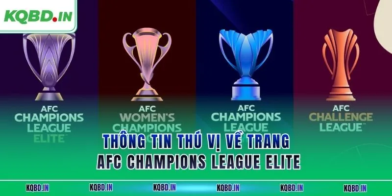 Thông tin thú vị về trong AFC Champions League Elite